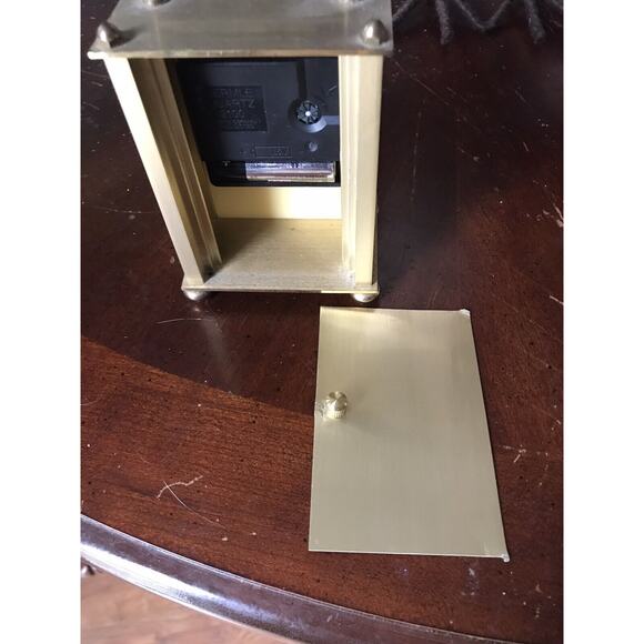 Belden and Blake Carriage Clock German Made Quartz Oilfield See Pic Description - Picture 5 of 6